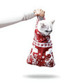 27.5" Anti-Scratch Swaddle Wrap for Large Cats - Stress-Free Grooming